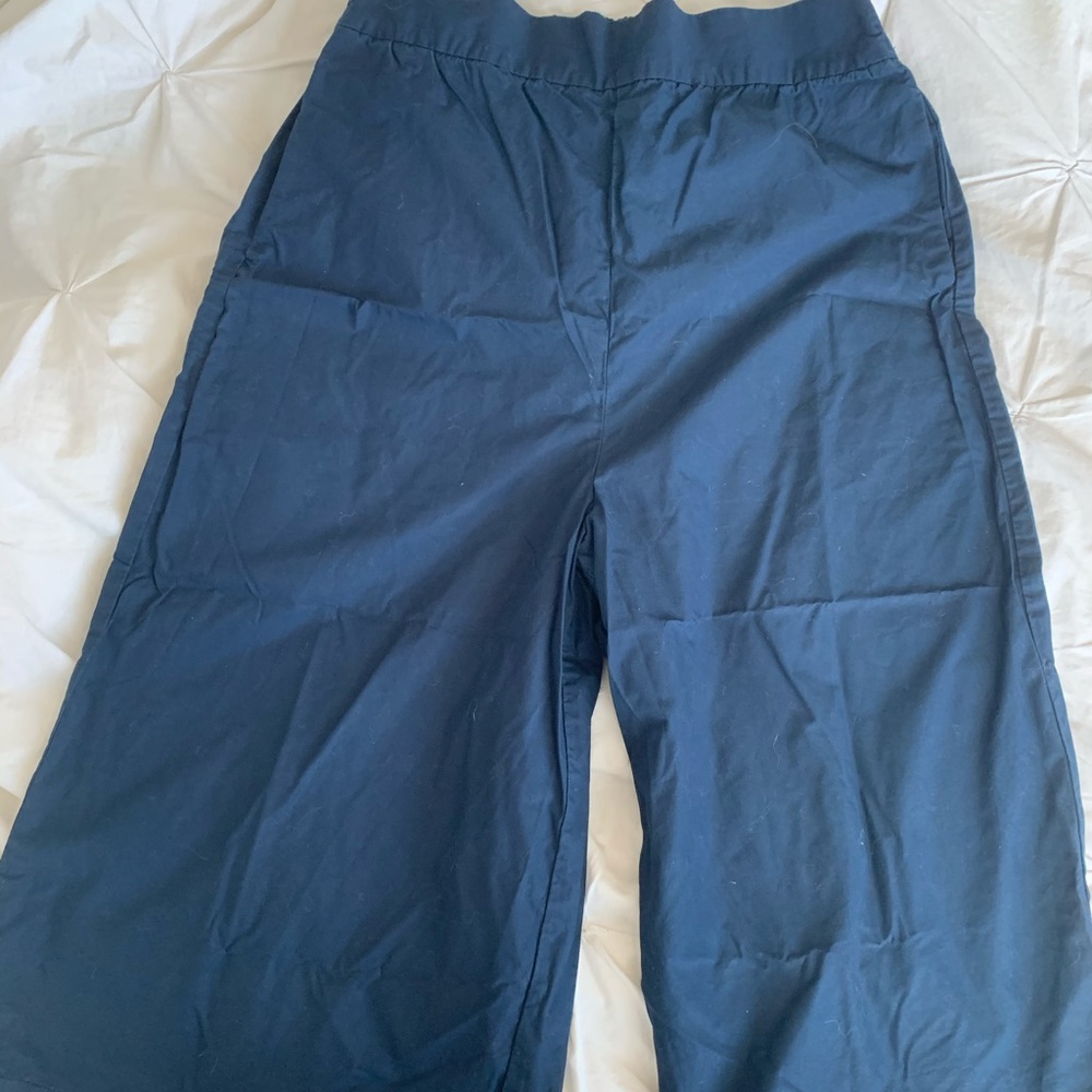 Wide leg cotton crop pants from Madewell